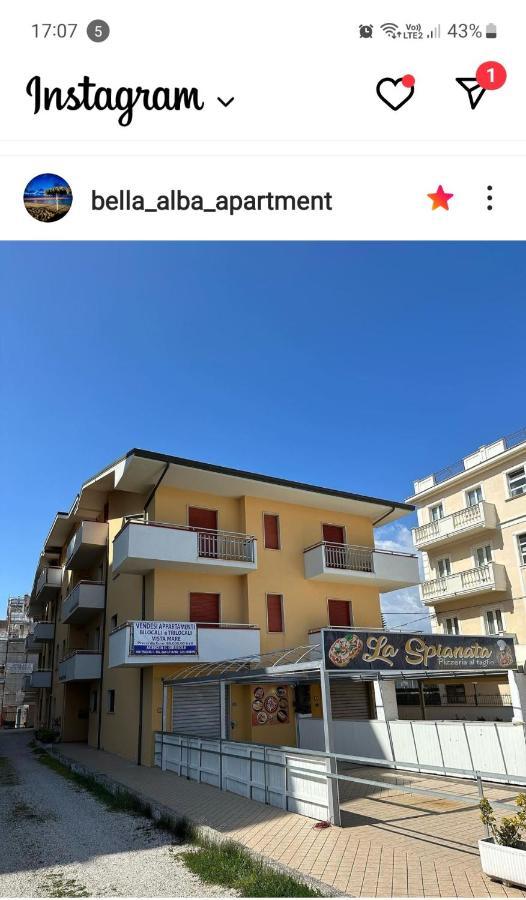 Bella Alba Apartment On The Beach Alba Adriatica Exteriér fotografie